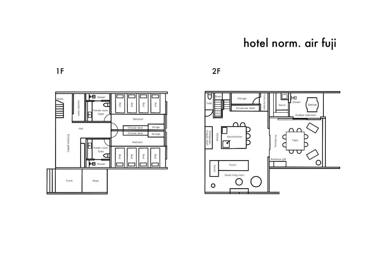 hotel norm. air fuji Fujikawaguchiko Extérieur photo